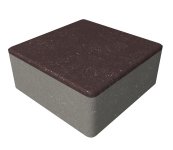 Квадрат 200x200x80 (коричневый)
